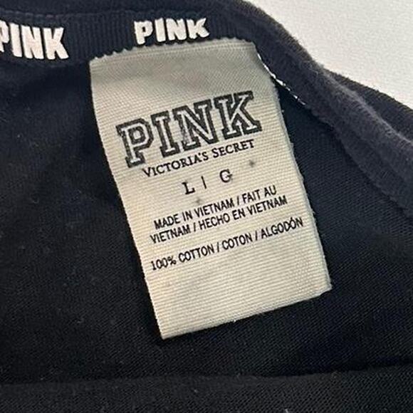 Victoria’s Secret PINK Vintage T Shirt 100% Cotton Size Large - Picture 3 of 5
